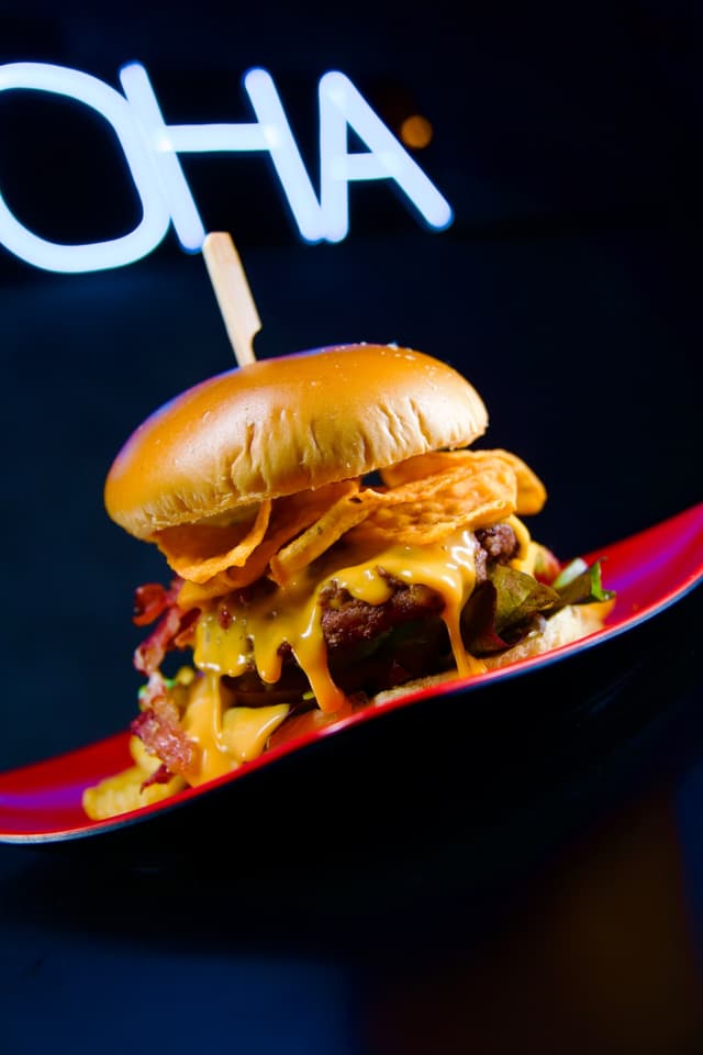 Burger Doritos